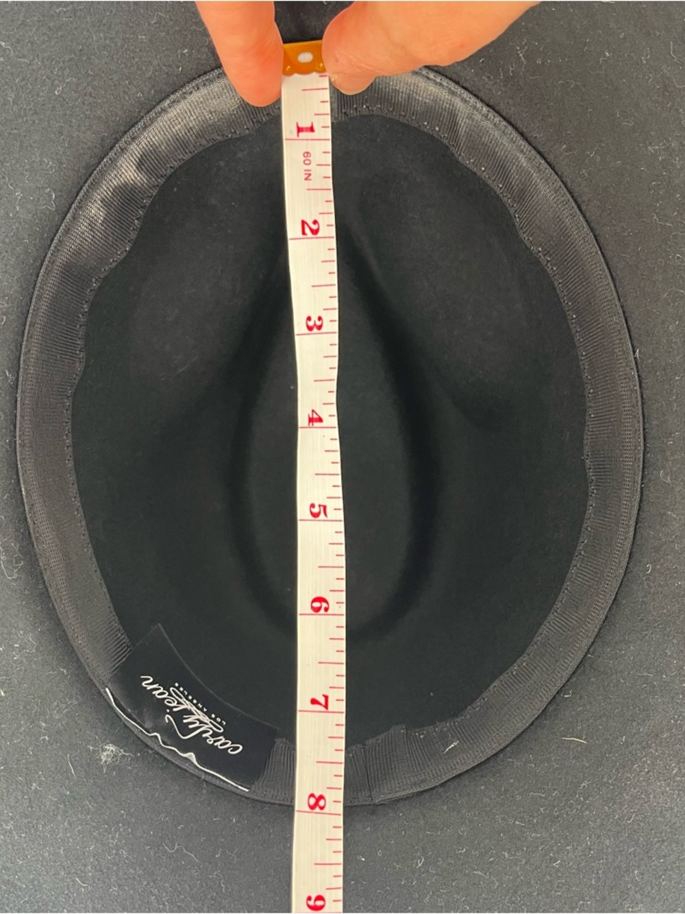 Carly Jean Los Angeles Black Benton Wool Hat - Picture 7 of 7